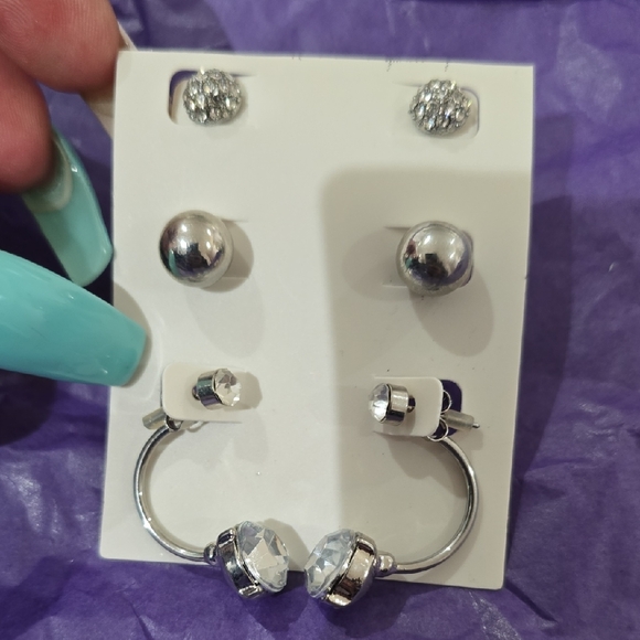 Fashion Jewelry Jewelry - Fashion Jewelry Silver Earring Set